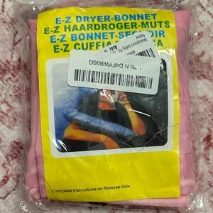 Source Unknown Pink E-Z Dryer Bonnet